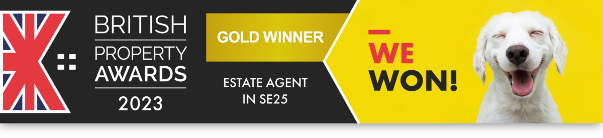 2023 Gold Winner Estate Agent in South Norwood and Croydon! 1 Artboard 1 copy 10@4x 1