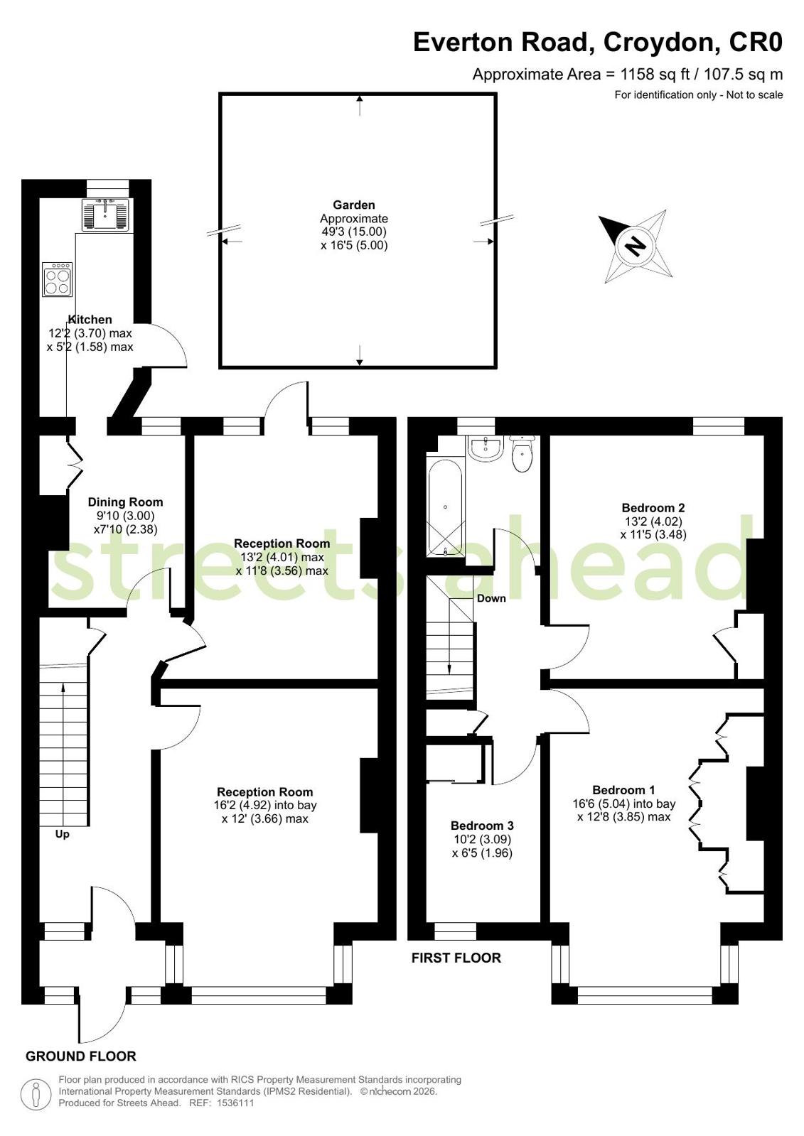 Everton Road, Croydon floor plan 1