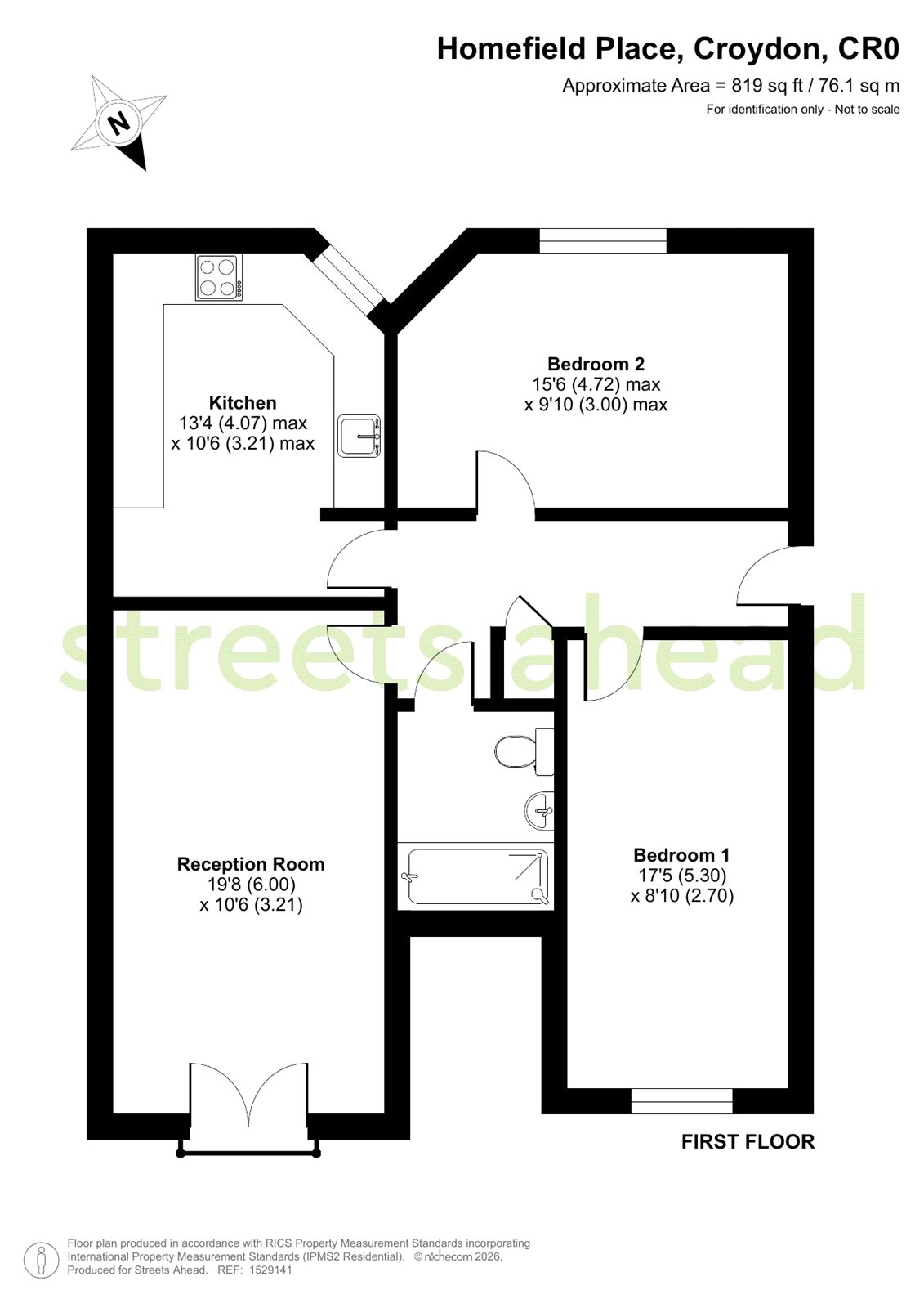 Homefield Place, Croydon floor plan 1