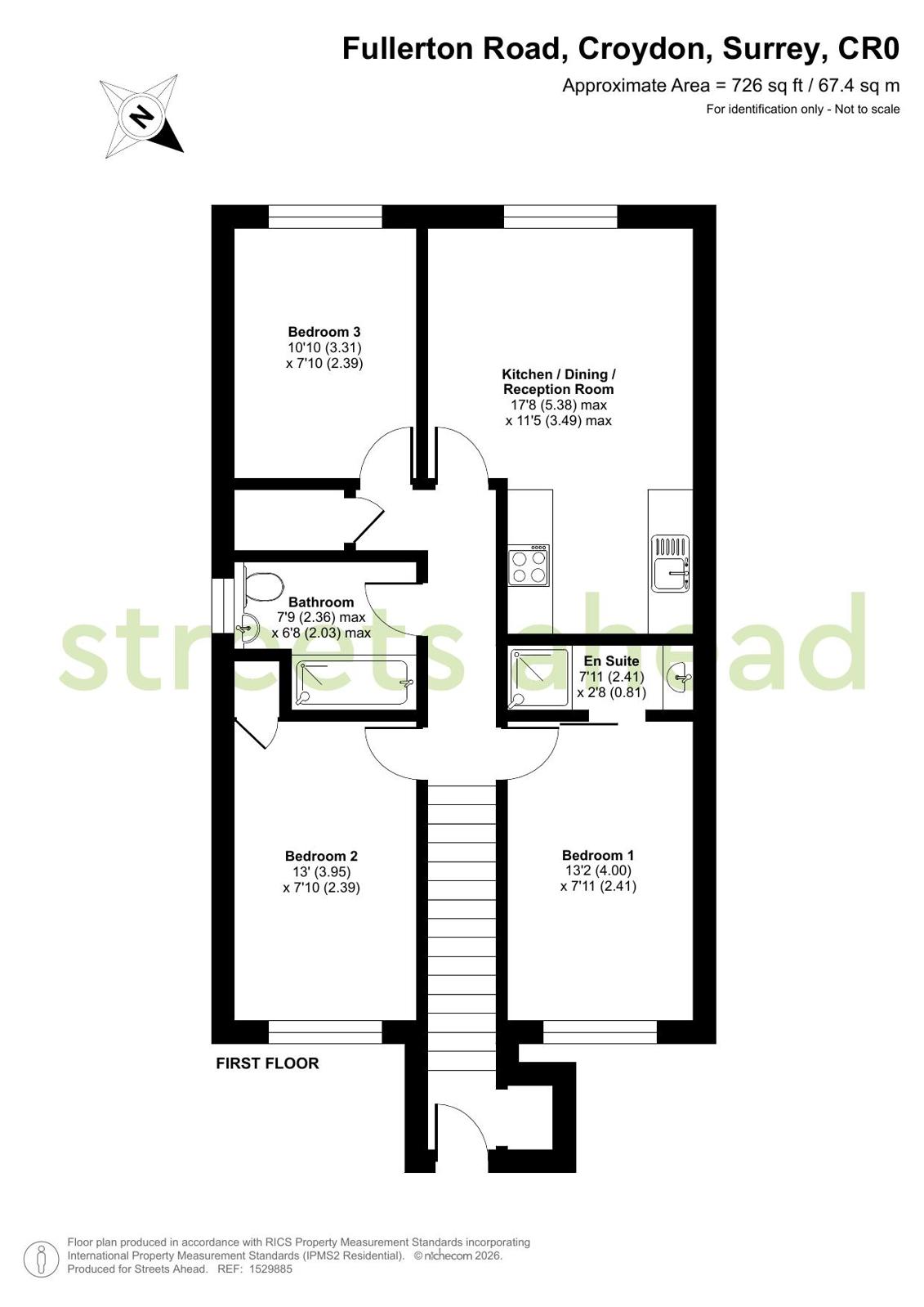 Fullerton Road, Croydon floor plan 1