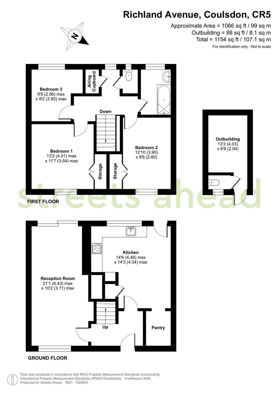 Richland Avenue, Coulsdon floor plan 1