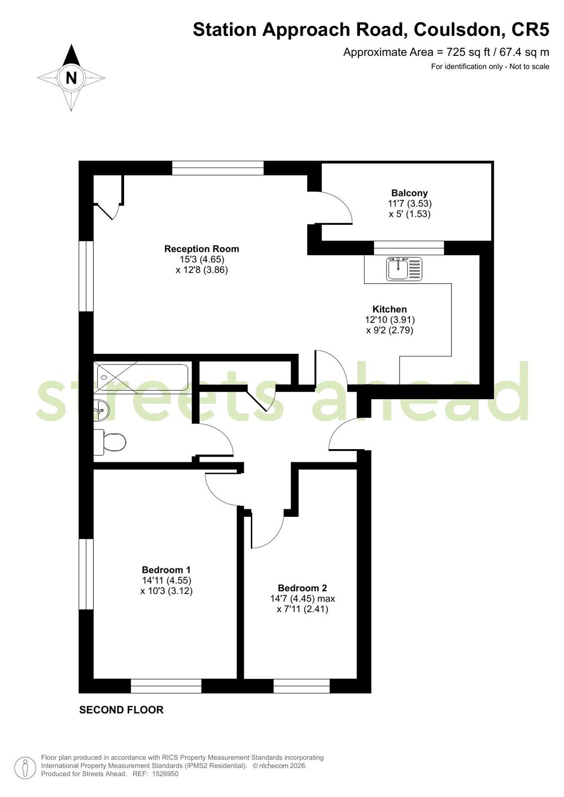 Station Approach Road, Coulsdon floor plan 1