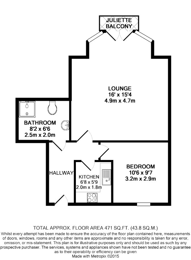 Church Road, London floor plan 1