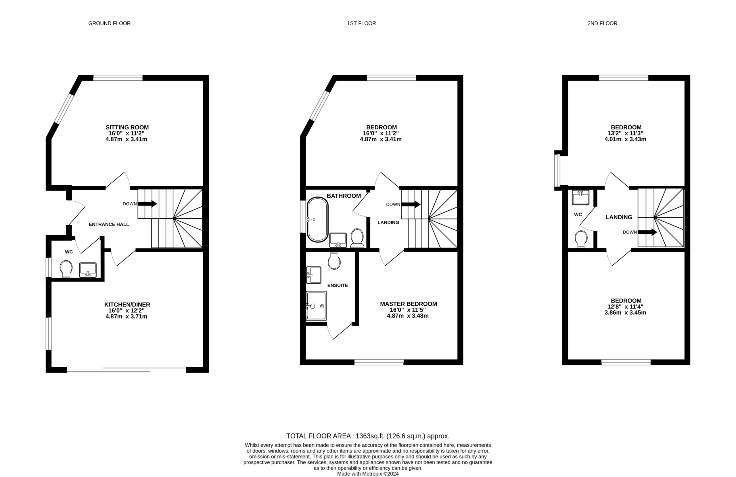 Purley Downs Road, South Croydon, Croydon floor plan 1