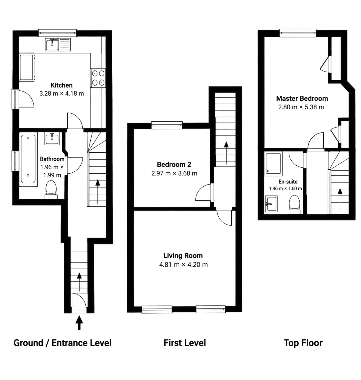 Balfour Road, London floor plan 1