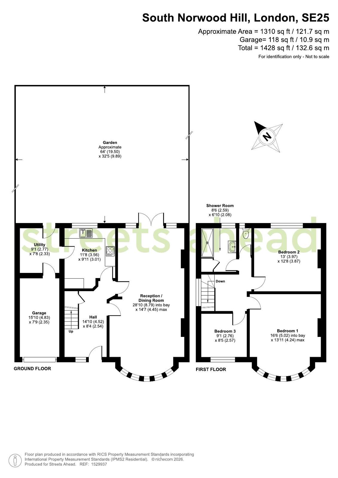 South Norwood Hill, London floor plan 1